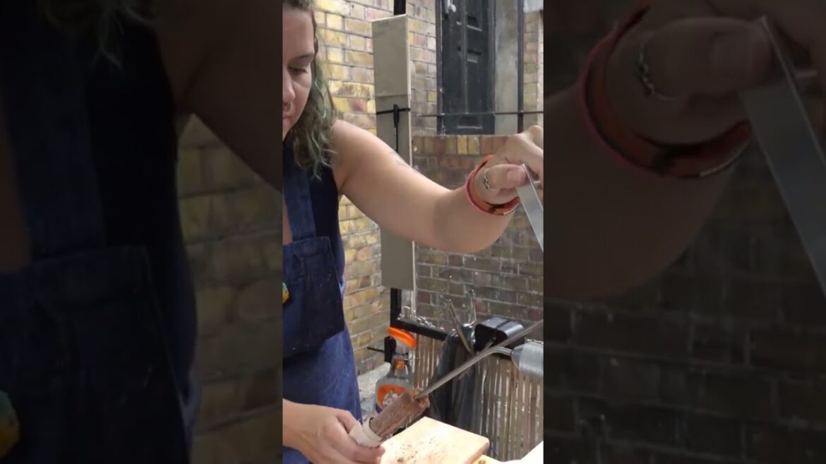 Fresh Fried Churros - South American Street Food in London...#shorts #streetfood