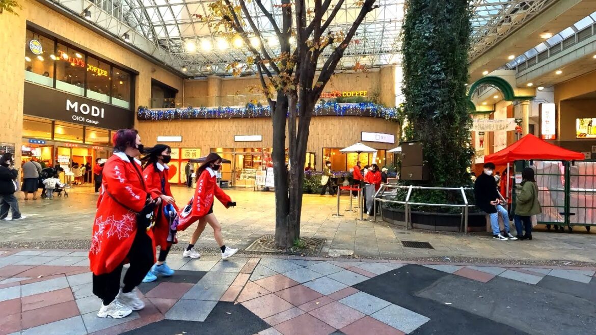 【4K60】休日で賑わう柏駅周辺を散歩！ 千葉県柏市