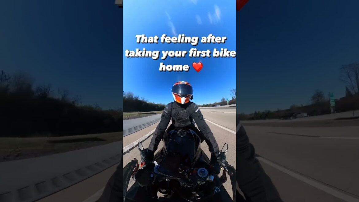 first bike at home 🏍️😍 |feeling |#ncs #happiness #viral #memes #shorts #travel #vlog #rider