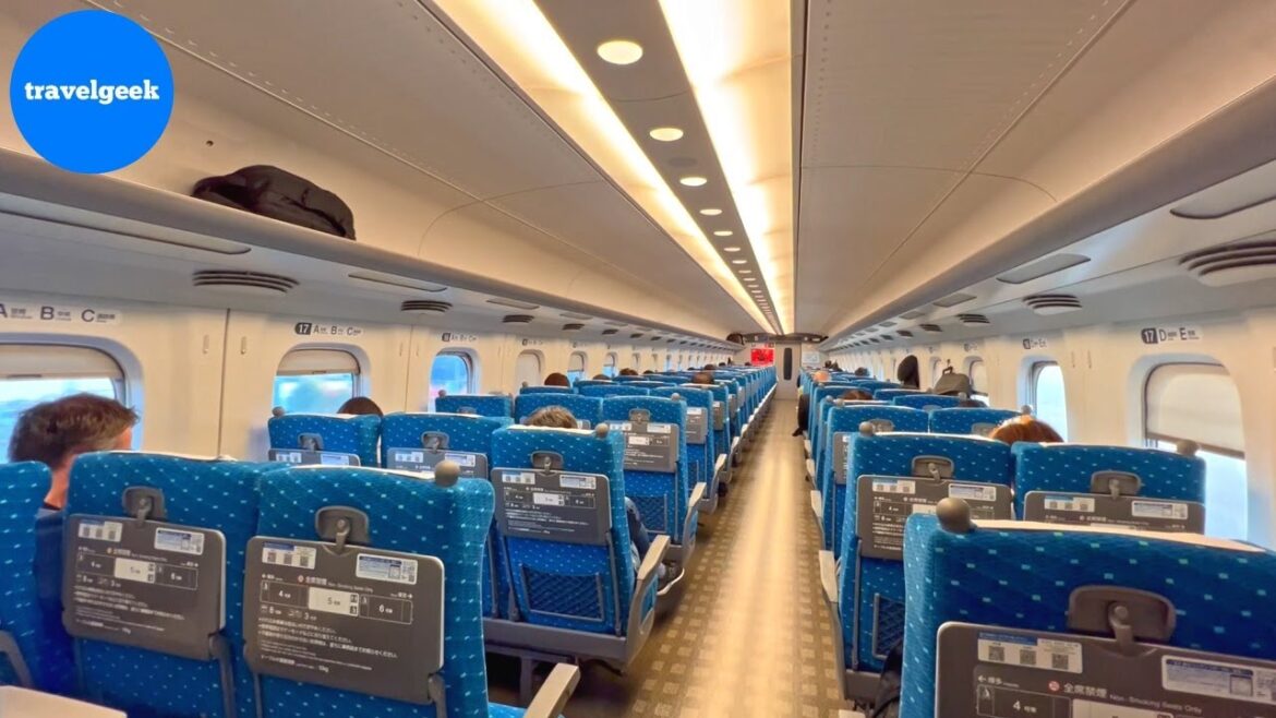 Japan's High-Speed Train Experience from Tokyo to Osaka | Bullet Train Hikari
