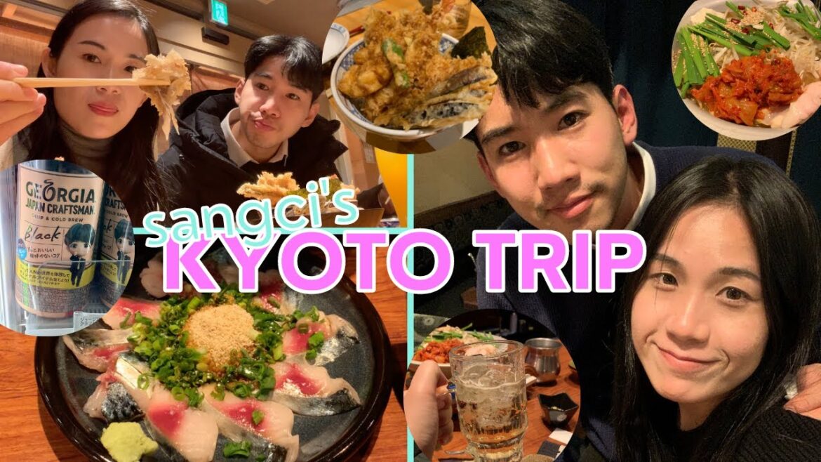 [SANGCI COUPLE] Honeymoon Trip Vlog : KYOTO TRIP (feat the best Tempura Restaurant in Kyoto)