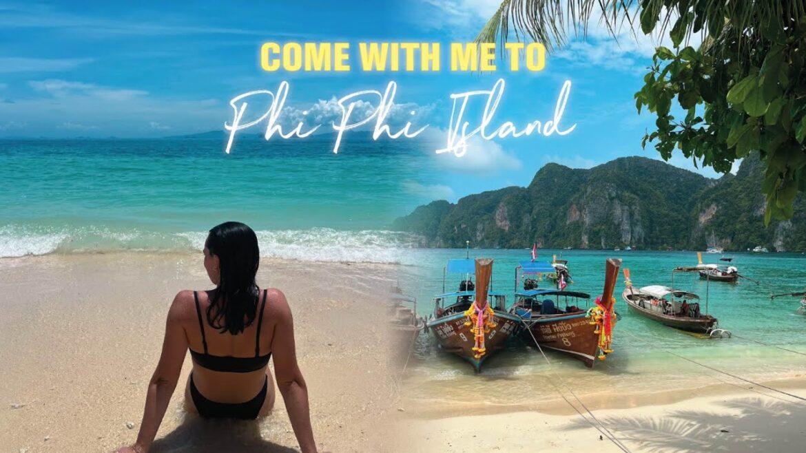 PHI PHI ISLANDS VLOG | I SWAM WITH SHARKS!!! | THAILAND