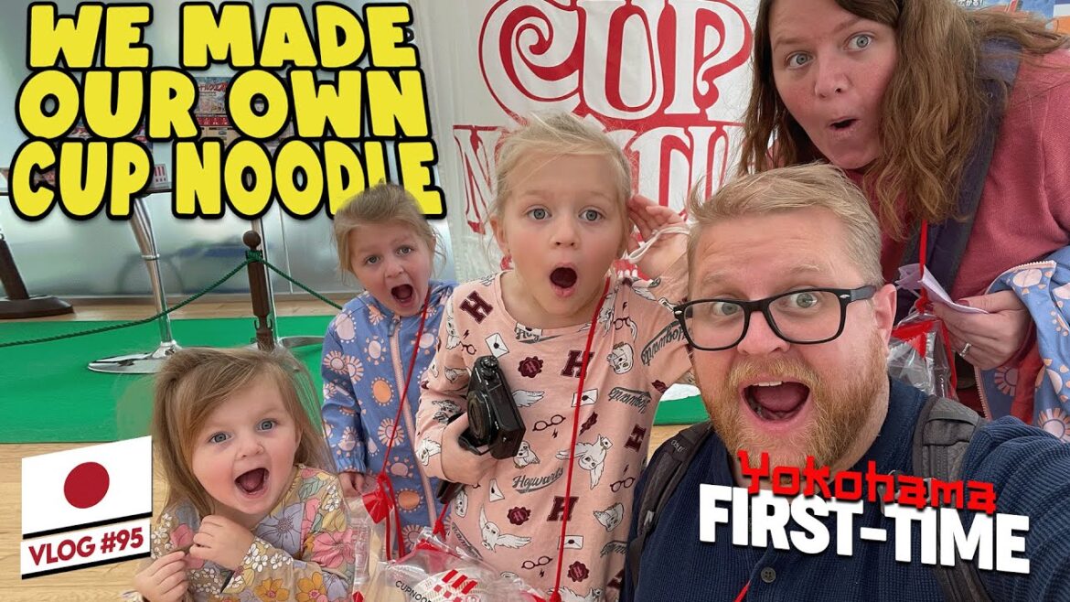 Yokohama Japan's COOLEST and MOST UNIQUE Activity: Cup Noodle Museum!