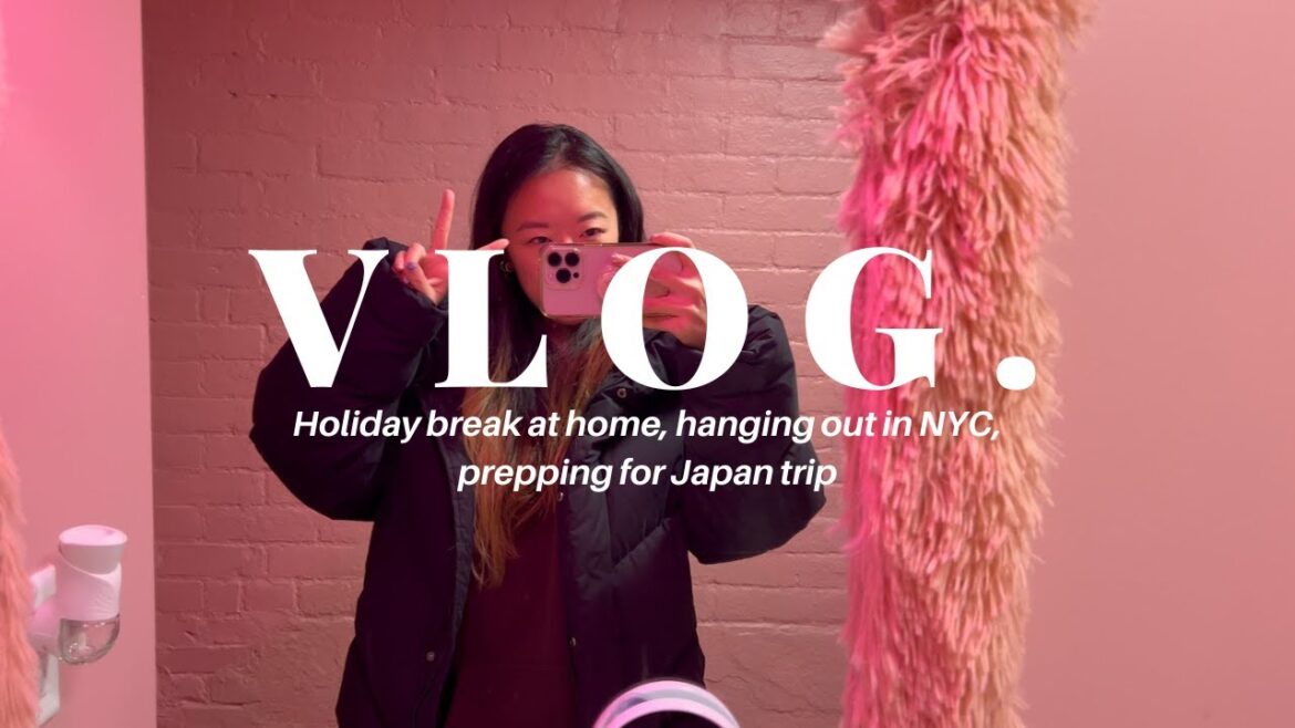 a holiday break without fam, prepping for Japan trip, testing Insta360, & ringing 2023 in New York a holiday break without fam, prepping for Japan trip, testing Insta360, & ringing 2023 in New York