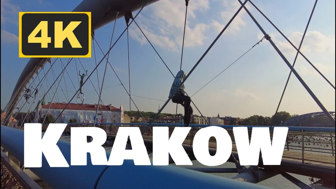 Krakow, Walking Tour, Dji Pocket 2, 4K, 60FPS, UHD