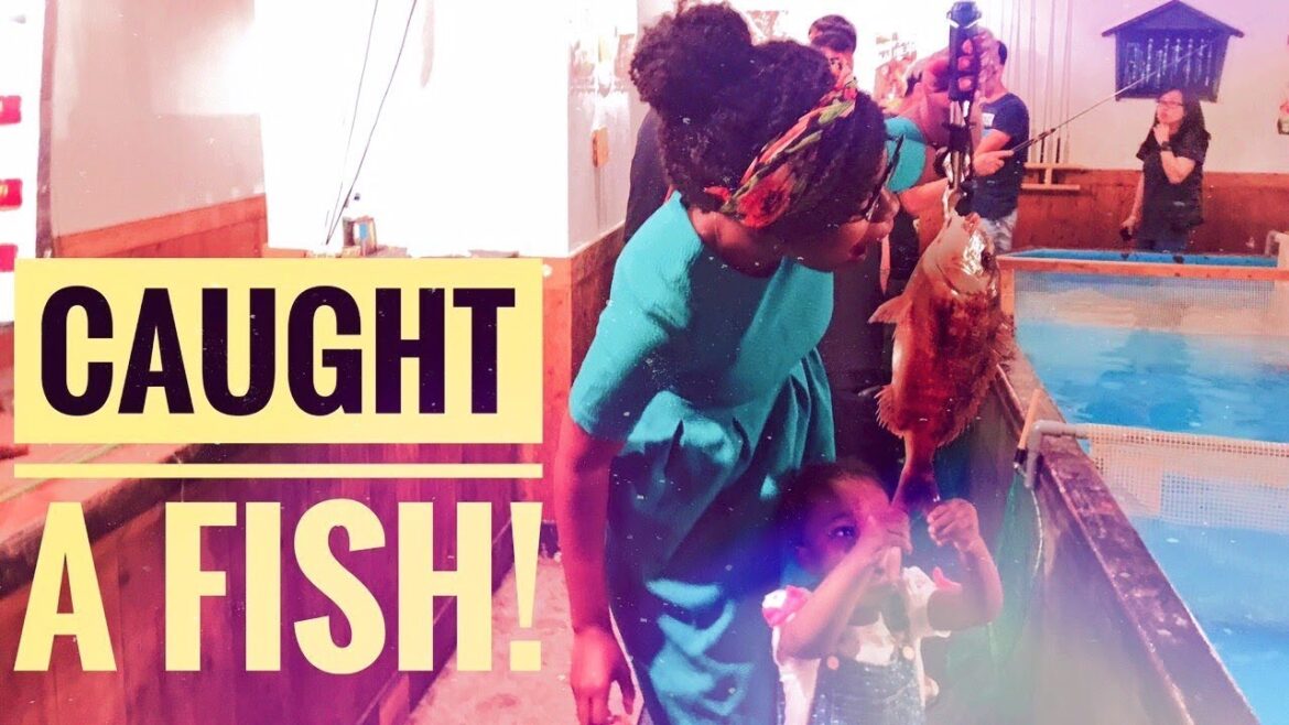 Catch the fish and they'll cook it in Osaka! Catch the fish and they'll cook it in Osaka!