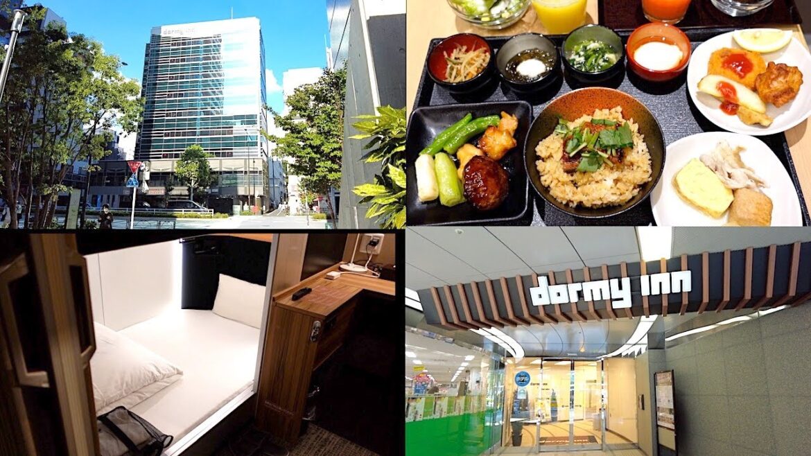 Dormy Inn Korakuen - A Unique Cabin  with Amazing Morning Buffet and Big Public Baths