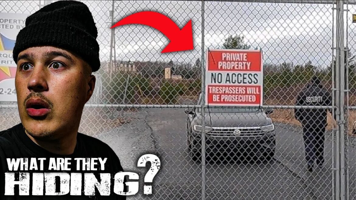 Abandoned GHOST TOWN Is Guarded By Security For This Reason...