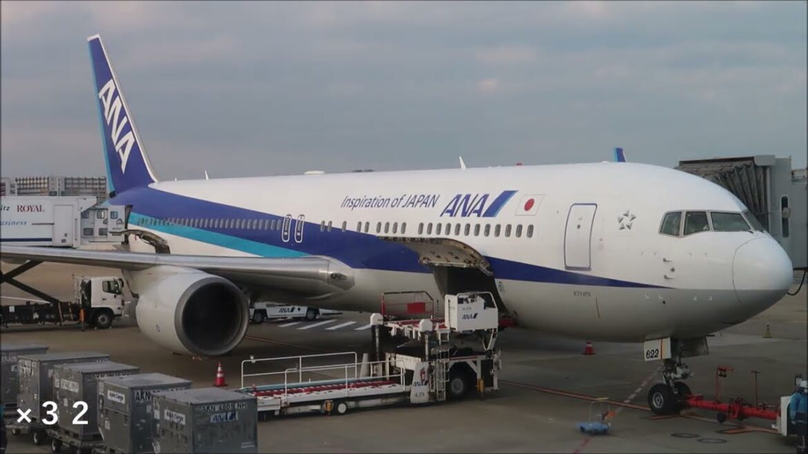 〔JAN2023〕ANA B767-300ER (JA622A) 福岡→名古屋(中部) / Fukuoka to Nagoya 国際線機材 〔JAN2023〕ANA B767-300ER (JA622A) 福岡→名古屋(中部) / Fukuoka to Nagoya 国際線機材