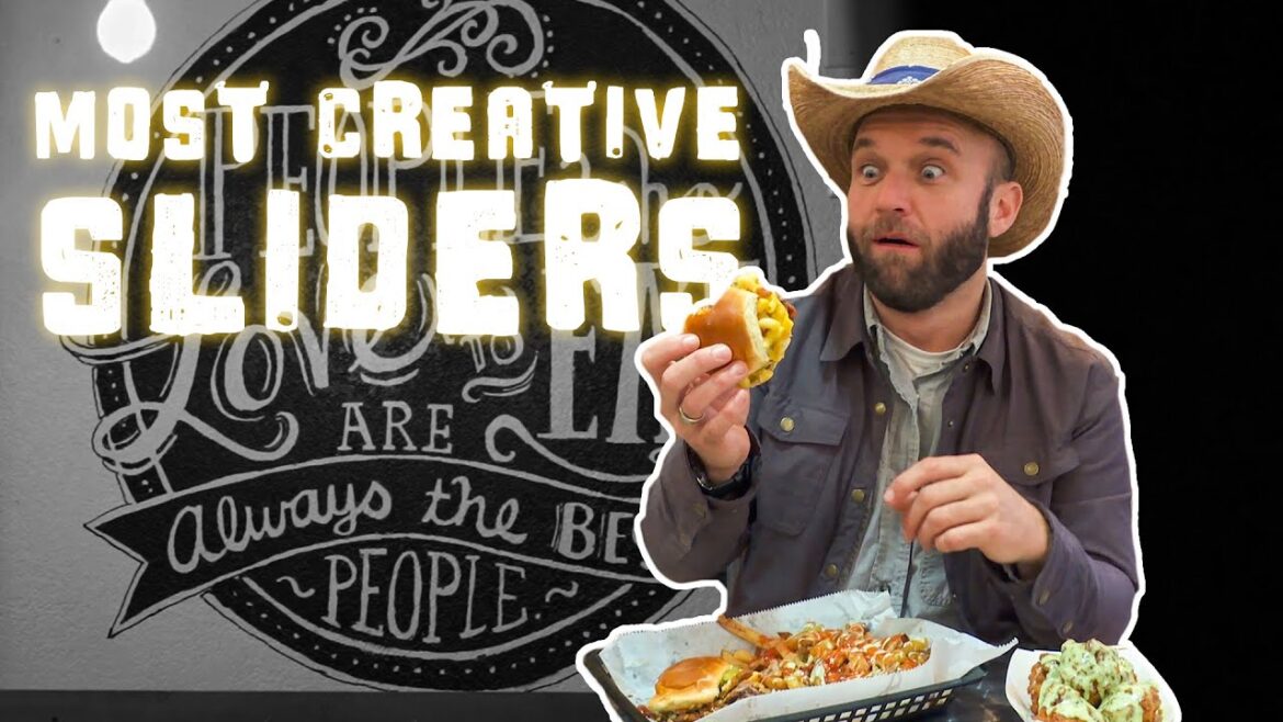 Most Creative Sliders in Texas at Curbside Bistro, Odessa Most Creative Sliders in Texas at Curbside Bistro, Odessa