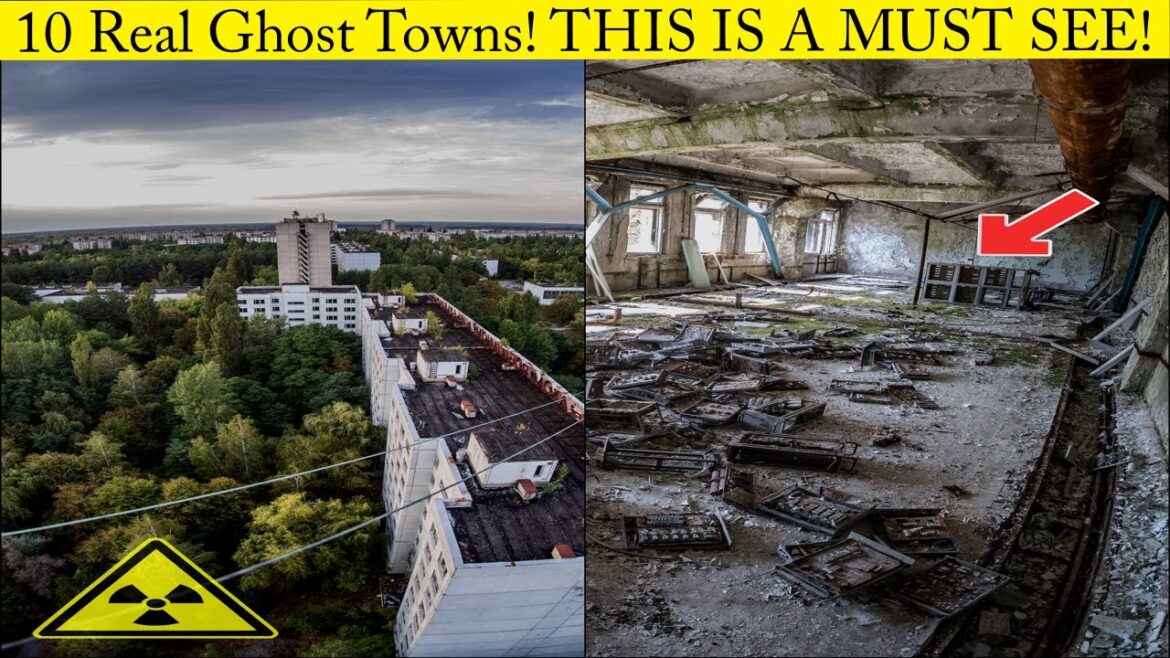 10 Real Ghost Towns! THIS IS A MUST SEE!