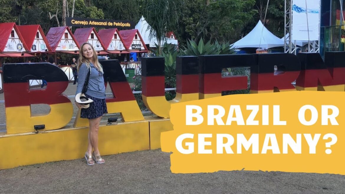PETRÓPOLIS BRAZIL - TOUR of BOHEMIA BREWERY, IMPERIAL MUSEUM, and BAUERNFEST - 2019 vlog