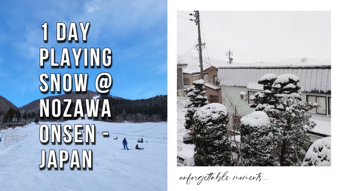 1 Day at Nozawa Onsen, Nagano Pref Japan | Playing with snow (Dec 23rd, 2022) | Bermain salju… 1 Day at Nozawa Onsen, Nagano Pref Japan | Playing with snow (Dec 23rd, 2022) | Bermain salju...