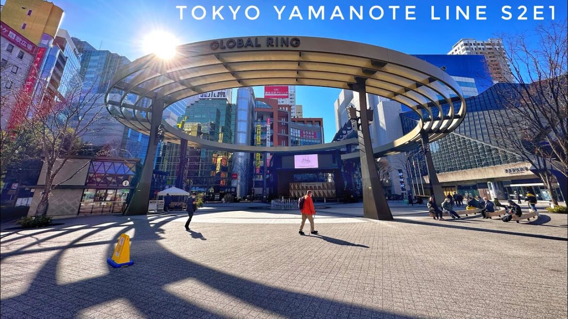Tokyo Megawalk - Yamanote Line Loop 2023 Edition - S2E1 - Shibuya to Ikebukuro