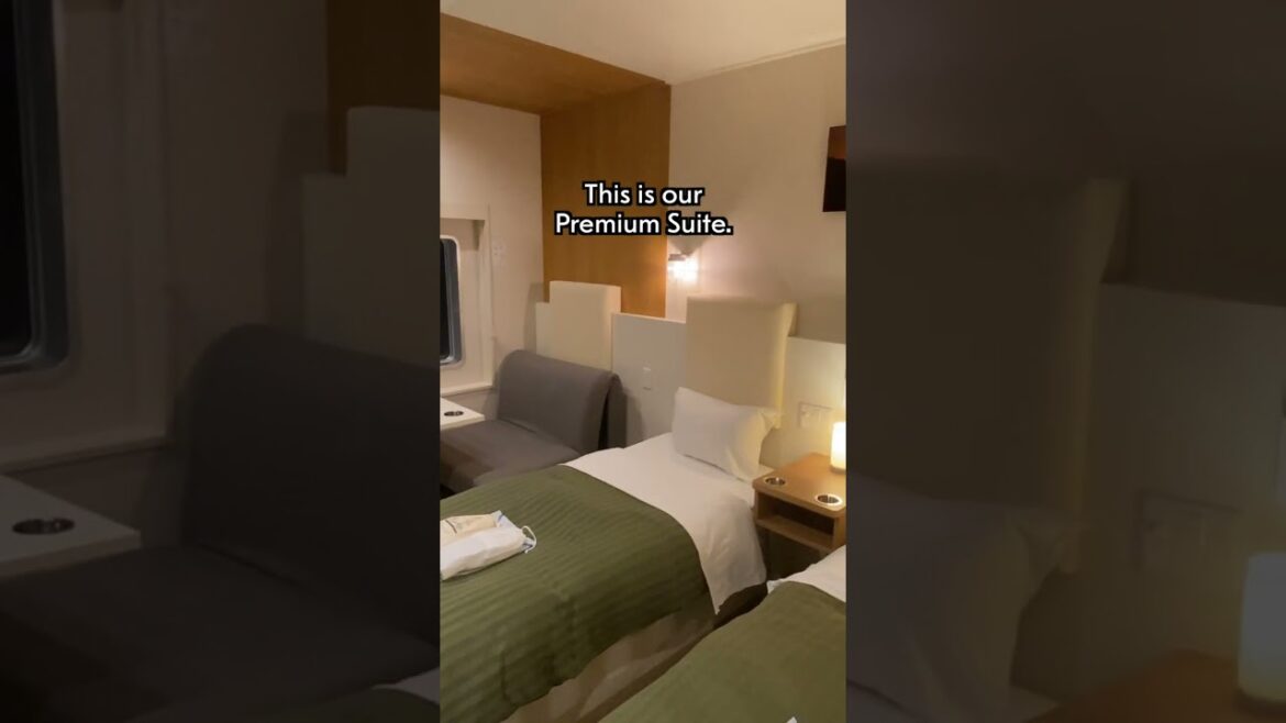 Taking Japan's FIRST CLASS Overnight Ferry #shorts Taking Japan's FIRST CLASS Overnight Ferry #shorts