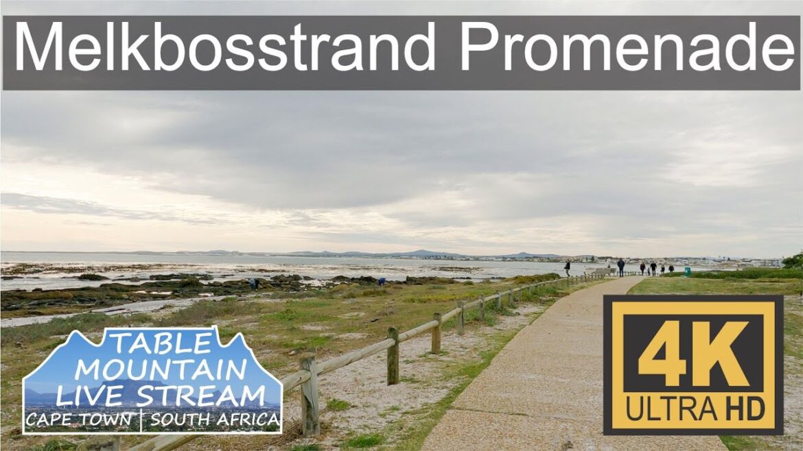 Walking Melkbosstrand Promenade