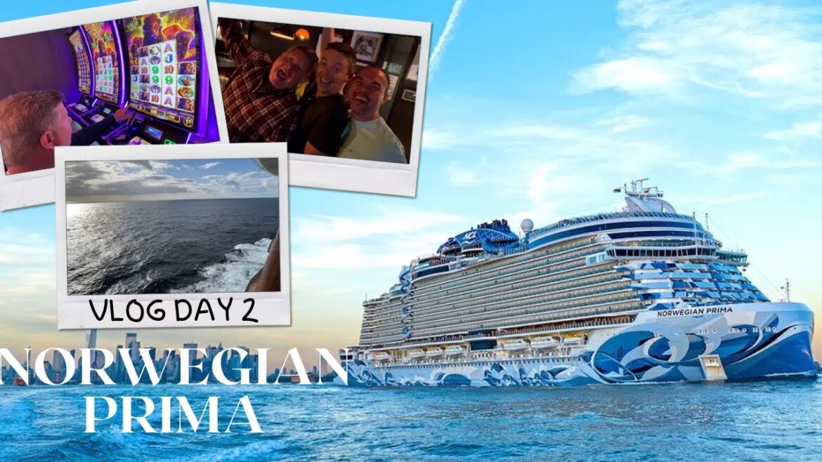 Norwegian Prima - September 2022  | Vlog Day 2 | First Sea Day/Hasuki/Syd Norman Rock the Pour House