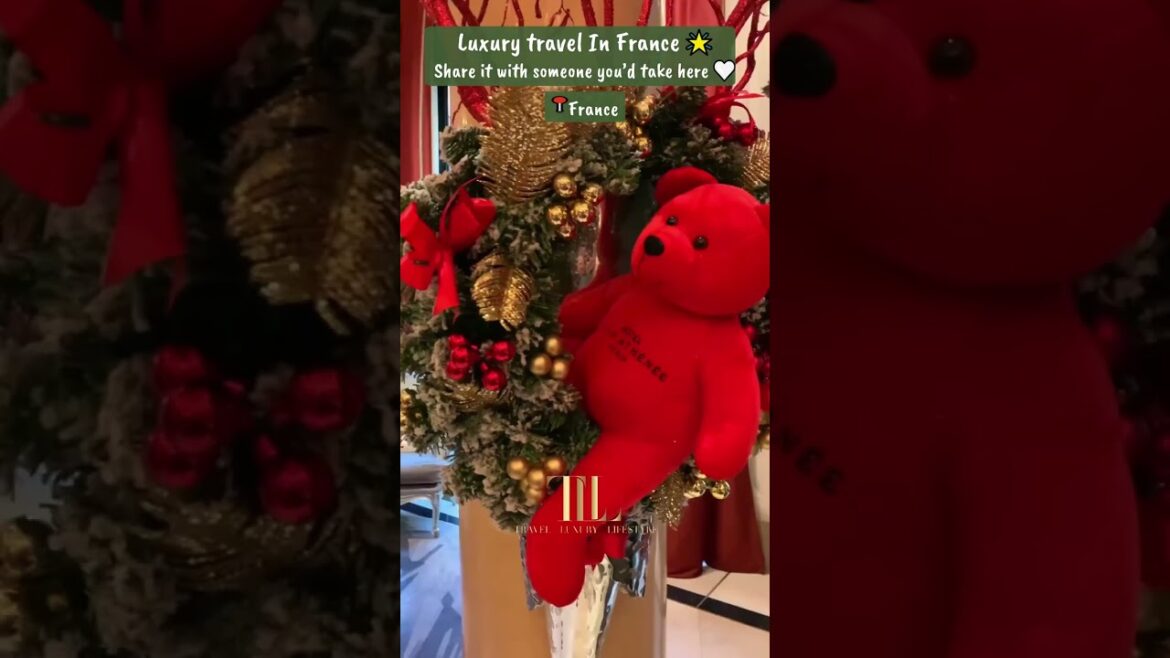 Luxury Travel in #france @ #christmas 🎅🎄