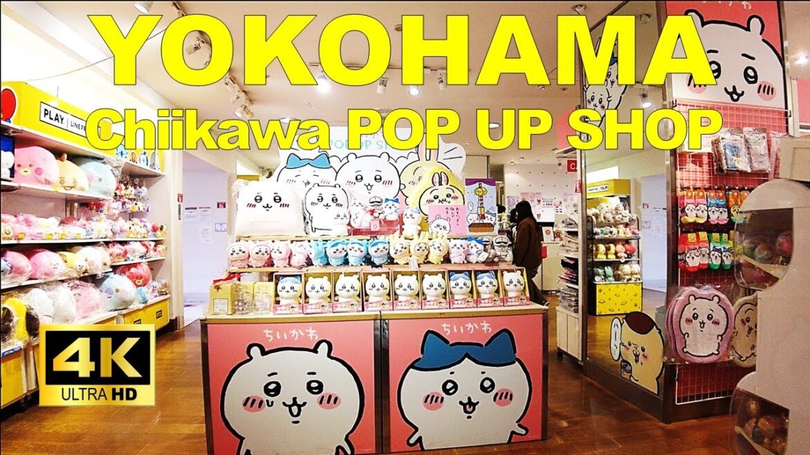 【4K】Yokohama Walking Tour - Chiikawa POP UP SHOP