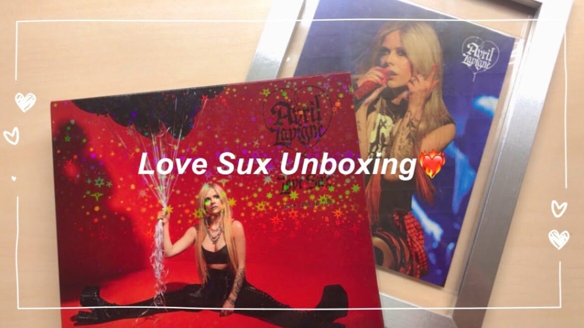 Unboxing Love Sux Japan Tour Edition❤️‍🔥✨