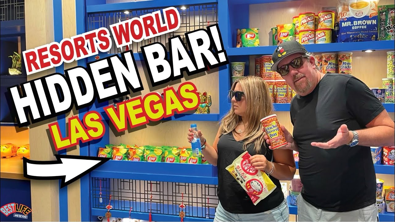 We Found the Hidden Speakeasy Bar in Resorts World Las Vegas! How to
