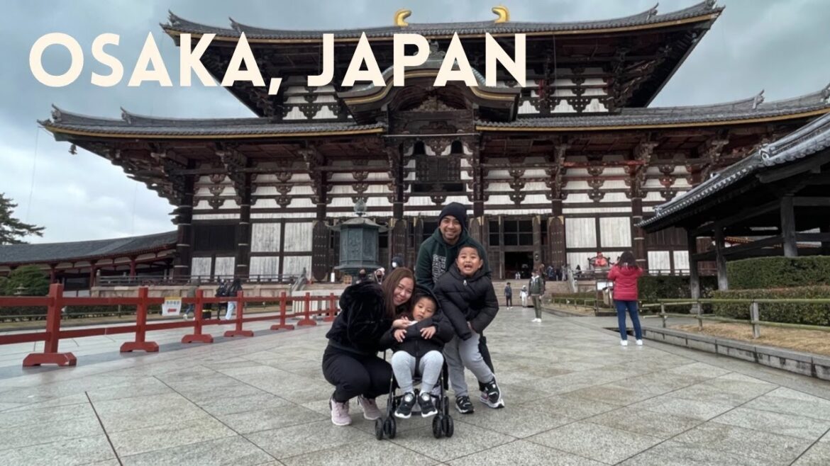 Trip to Osaka, Japan: Airbnb, Nara, Todai-ji, Dotonburi and food #japan