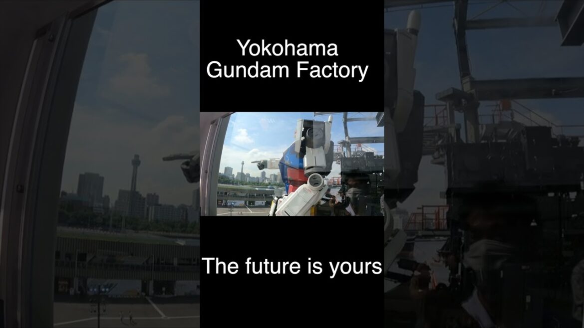 Gundam Factory Yokohama・Travel Japan #shorts