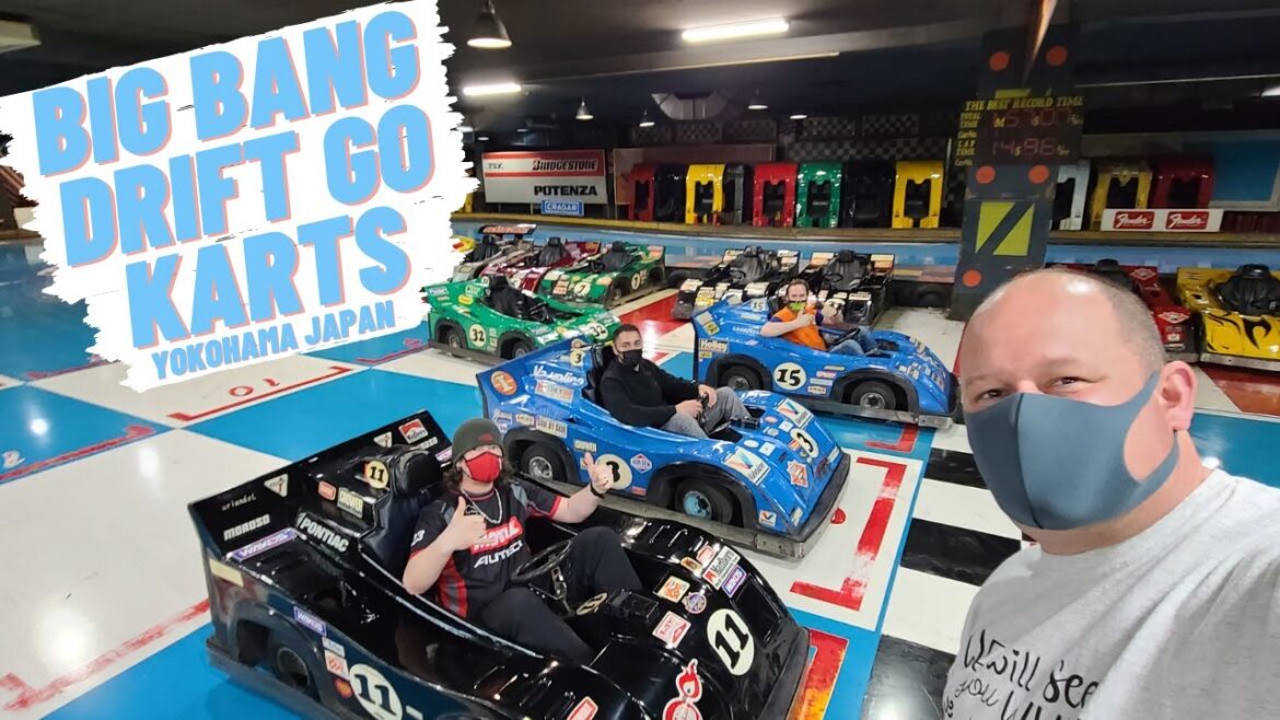 BIG BANG DRIFT GO KARTS IN YOKOHAMA JAPAN WITH GOOD FRIENDS BIG BANG DRIFT GO KARTS IN YOKOHAMA JAPAN WITH GOOD FRIENDS