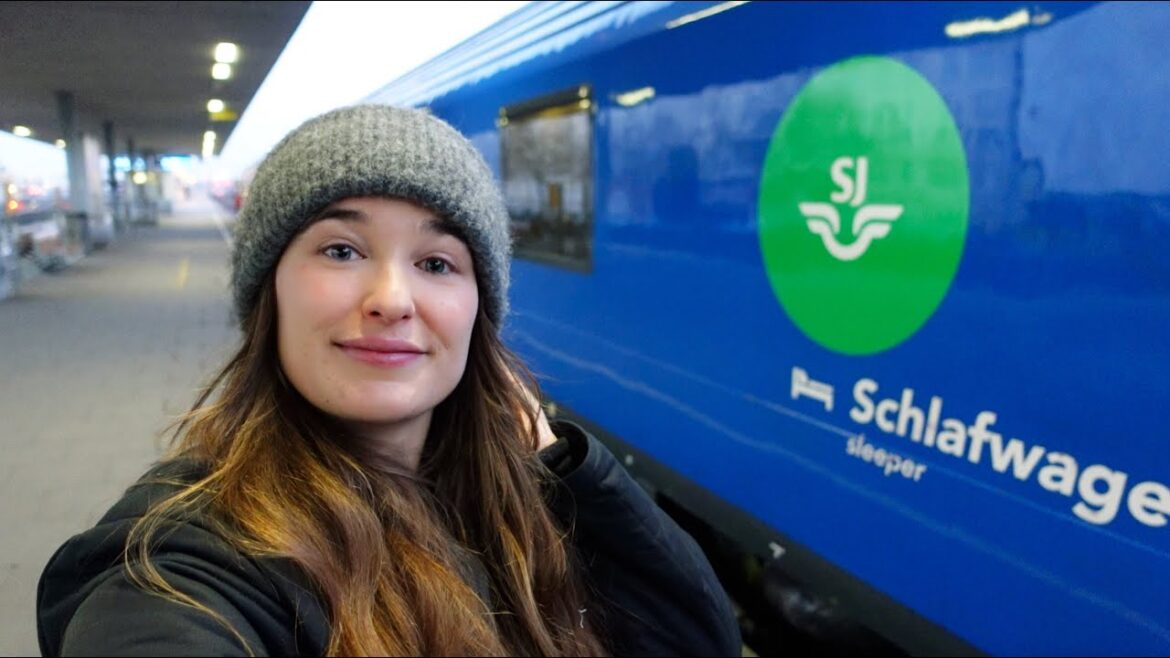 New sleeper train between Stockholm and Hamburg ft. cabin tour