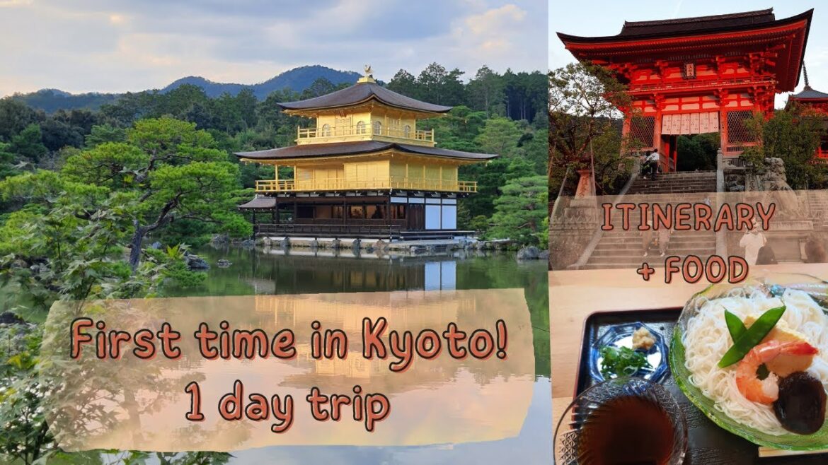 (ENG) First time in Kyoto? 1 day trip ideas!
