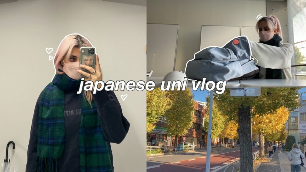 days in my life as a JAPANESE UNIVERSITY student | toyo university