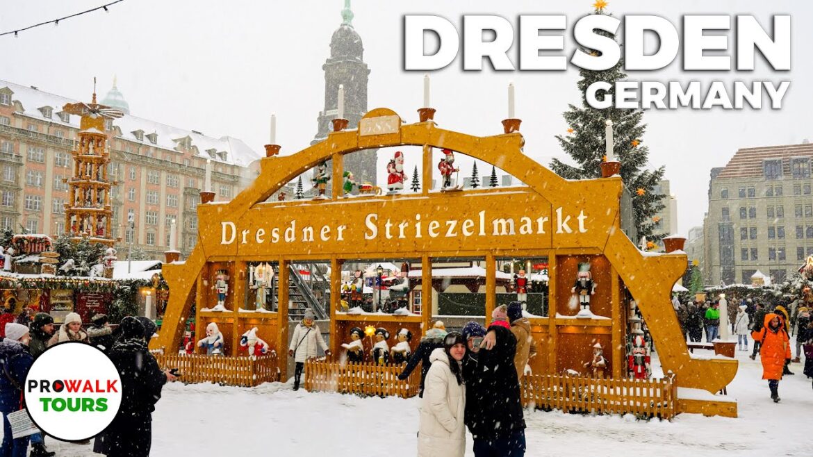 Beautiful Christmas Markets of Dresden, Germany – 4K 60fps with Captions Beautiful Christmas Markets of Dresden, Germany - 4K 60fps with Captions