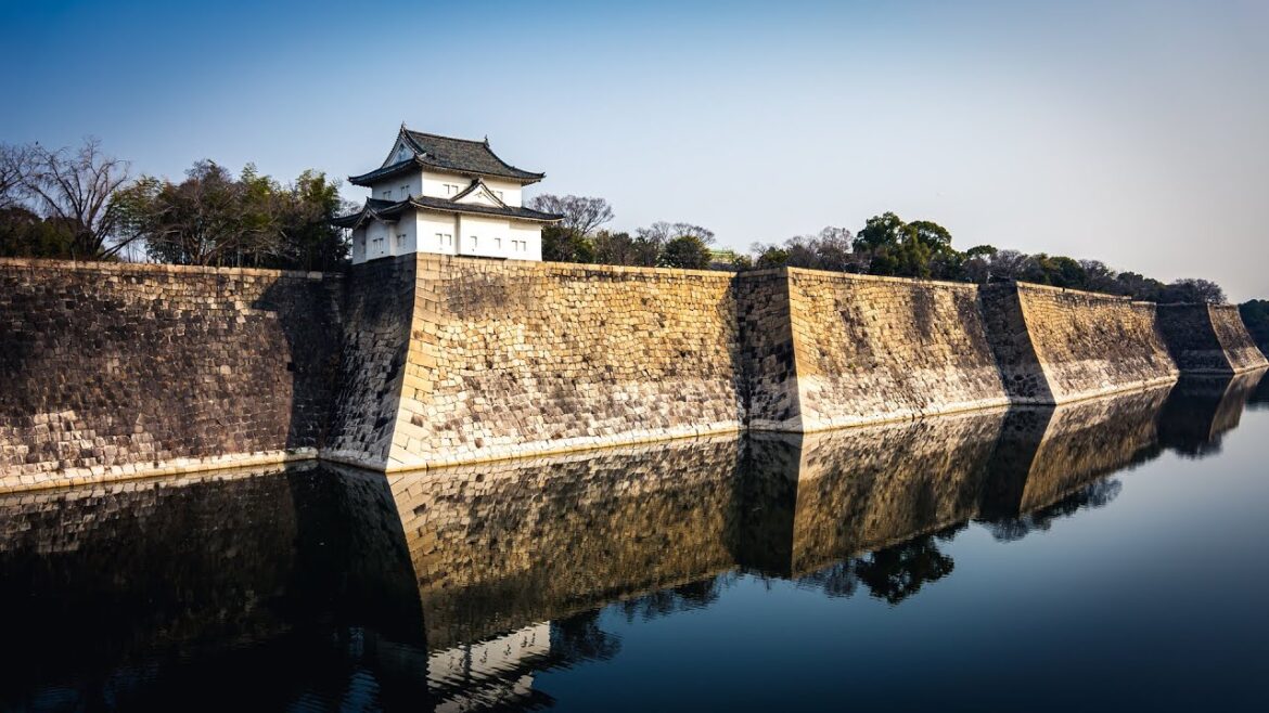 [4K HDR] Osaka Castle Park, Japan Morning Walk