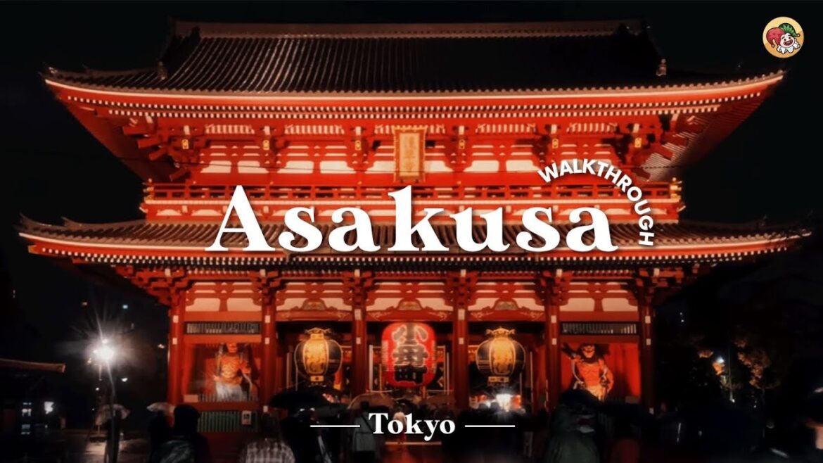 [4K HDR] Asakusa, Tokyo Walking Tour