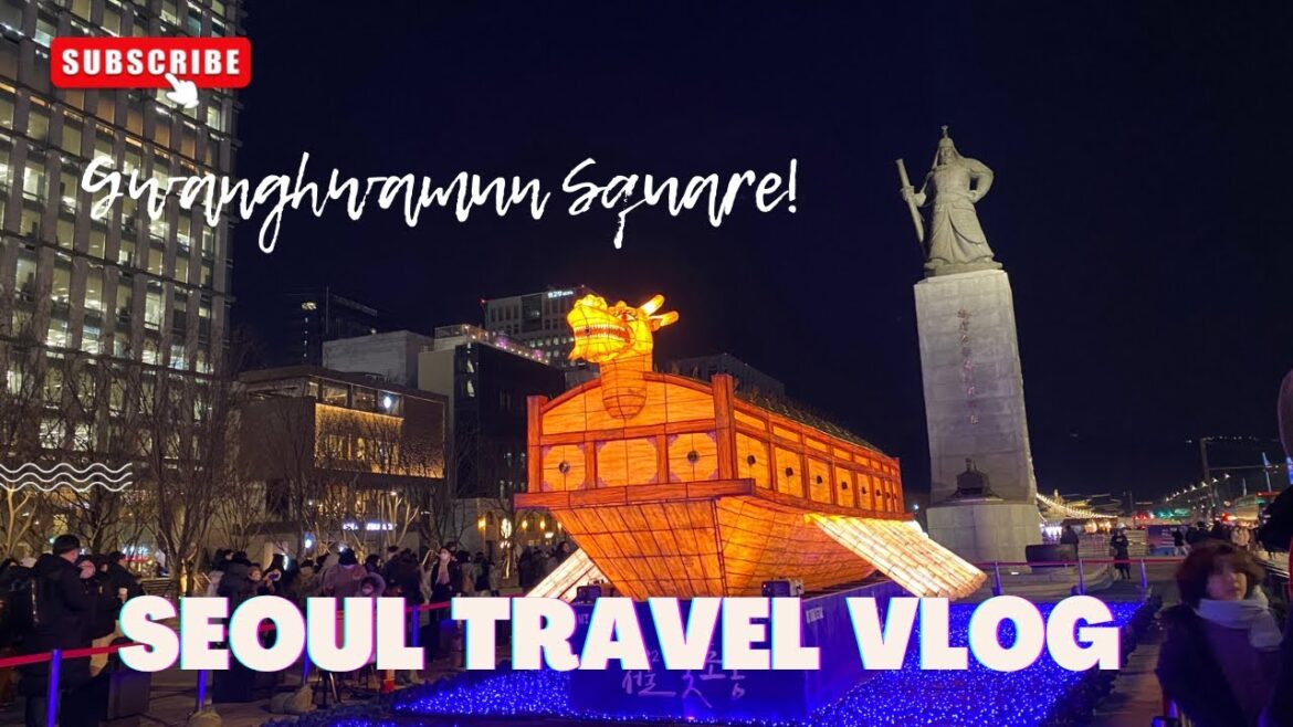 Visit Seoul Light - Gwanghwamun Square Market!