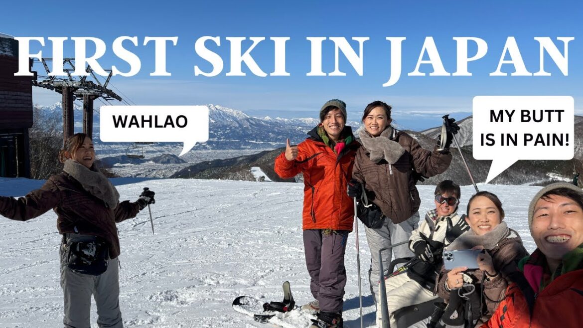 FIRST SKI IN NAGANO, JAPAN!