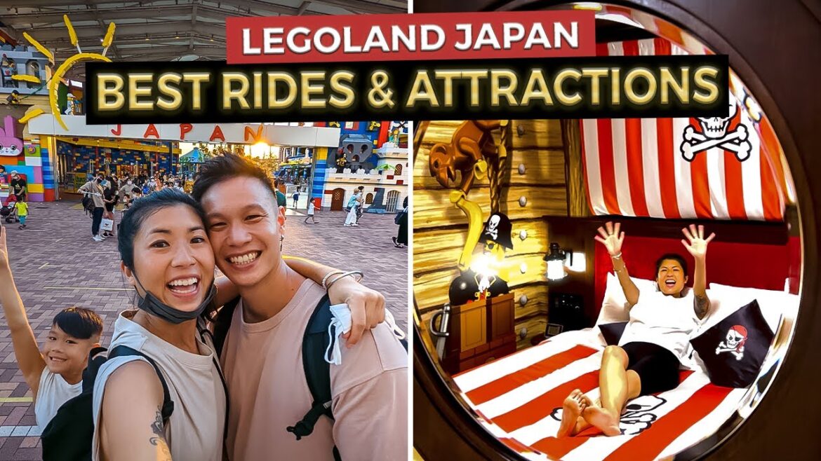 Discovering all the BEST rides at Legoland Japan + Hotel Tour (2023)
