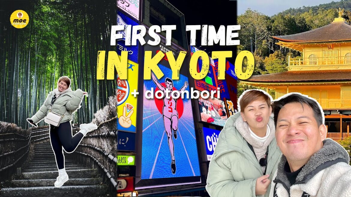 First time in KYOTO and DOTONBORI | Osaka, Japan Travel Guide