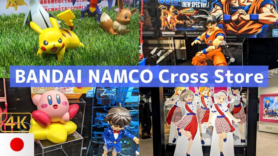 BANDAI NAMCO Cross Store at CANAL CITY HAKATA – 4k Virtual tour/Japan/Anime/Arcade/Pokémon/ASMR BANDAI NAMCO Cross Store at CANAL CITY HAKATA – 4k Virtual tour/Japan/Anime/Arcade/Pokémon/ASMR
