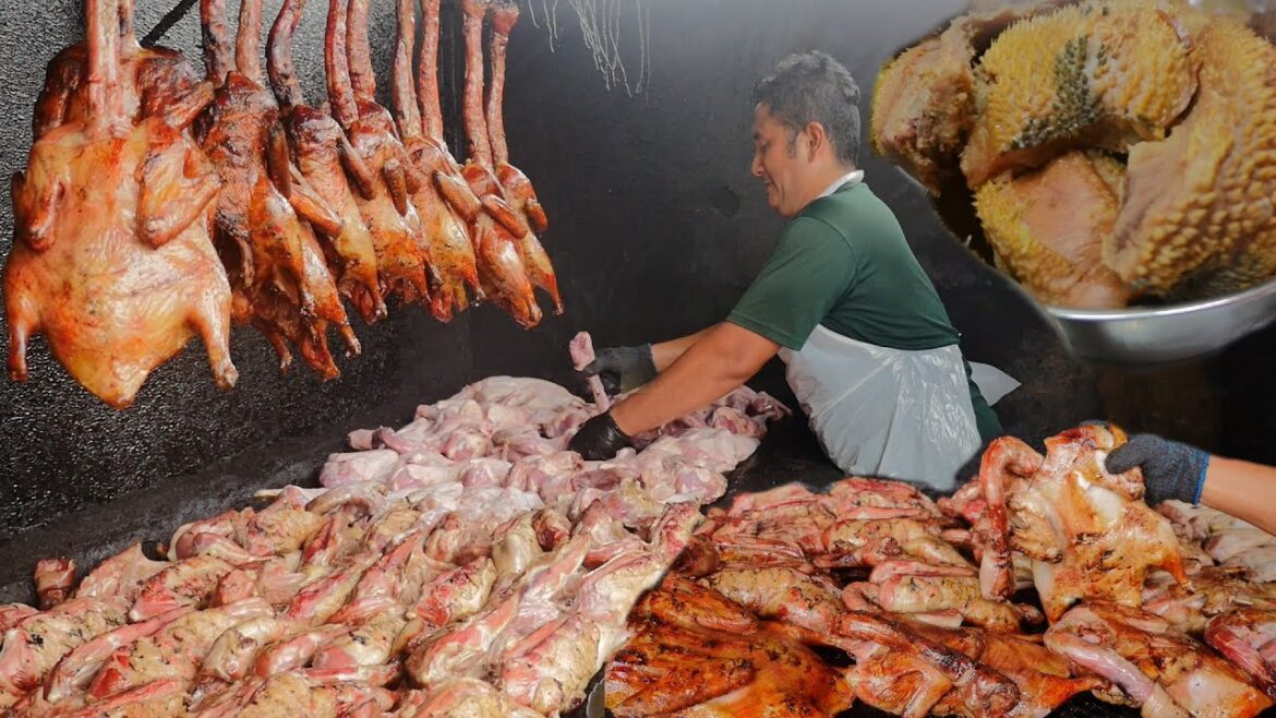 ULTIMATE Malaysian Street Food tour -HEAVENLY Smoked Duck CURRY!! TASTIEST Goat Brain, Tongue, Cheek