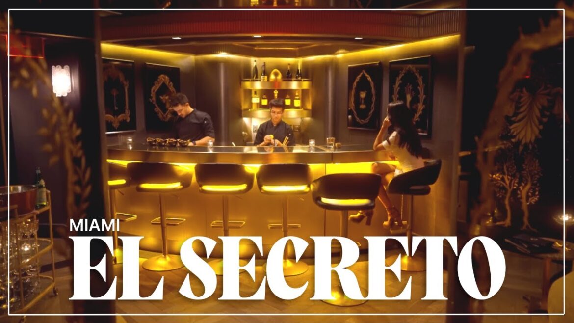 Discovering an ULTRA-EXCLUSIVE 6-seat SPEAKEASY OMAKASE | El Secreto, Miami Discovering an ULTRA-EXCLUSIVE 6-seat SPEAKEASY OMAKASE | El Secreto, Miami