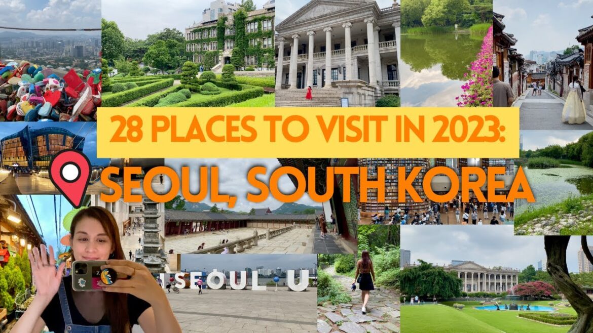 🇰🇷 28 Places to Visit in Seoul, South Korea in 2023 - Solo Travel Vlog