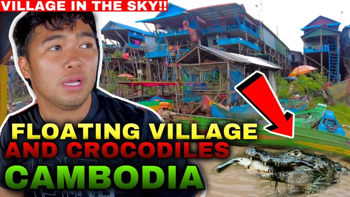 EATING A CROCODILE IN THE FLOATING VILLAGE OF CAMBODIA π°π EATING A CROCODILE IN THE FLOATING VILLAGE OF CAMBODIA π°π