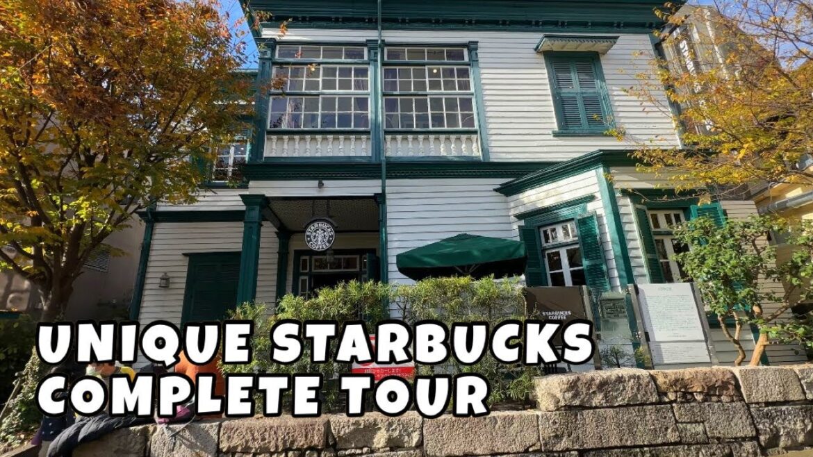 Starbucks Kobe Kitano Ijinkan Walking Tour (KOBE, JAPAN) | Happy Trip