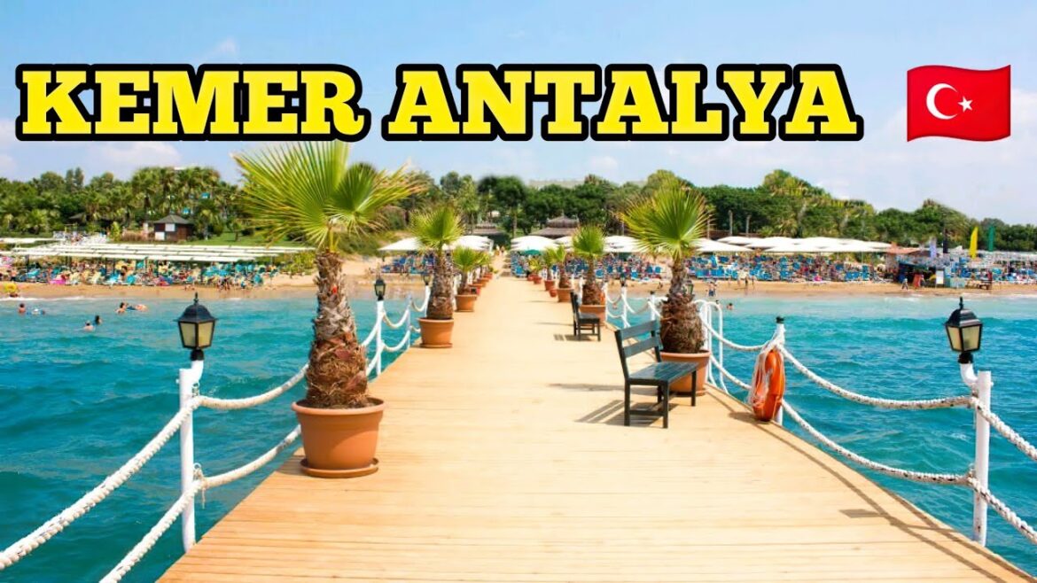 Walking Tour Of The Beautiful Coastal Town Of KEMER 🇹🇷 Walking Tour Of The Beautiful Coastal Town Of KEMER 🇹🇷
