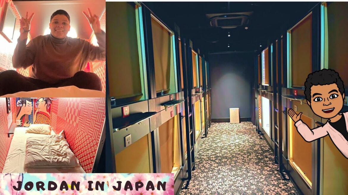 Japanese Capsule Hotel Experience (📍Osaka, Japan) Japanese Capsule Hotel Experience (📍Osaka, Japan)