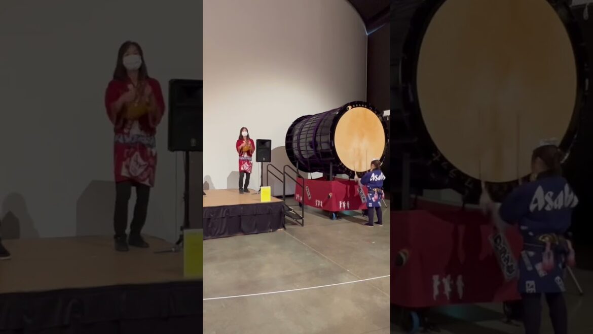 Taiko Drums and Flutes from Nebuta Matsuri in Aomori Japan