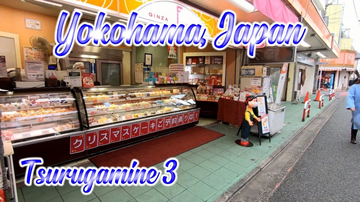 Walking in Yokohama, Japan. Tsurugamine 3. ORANGE ua