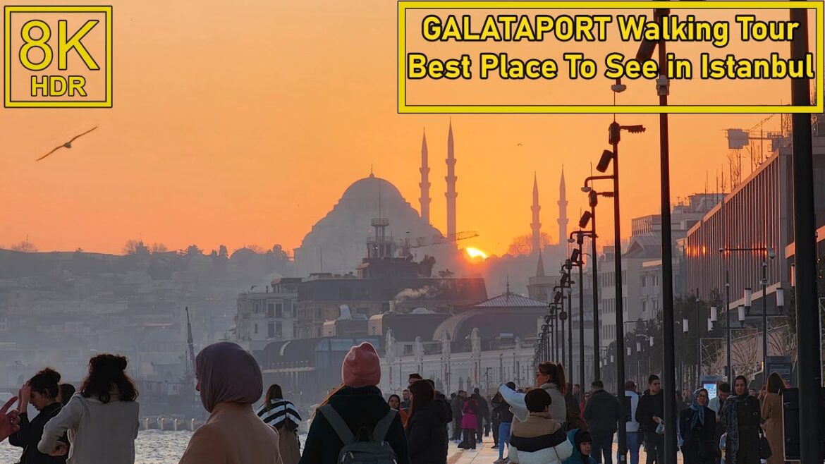 LUXURY PORT IN ISTANBUL – GALATAPORT Walking Tour HDR 4K+8K LUXURY PORT IN ISTANBUL - GALATAPORT Walking Tour HDR 4K+8K