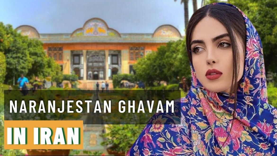 IRAN 🇮🇷 Naranjestan Ghavam walking tour in Shiraz City